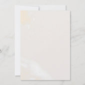 Moderne Blush Bloral | Wasserfarbe, die wir noch i Einladung (Rückseite)