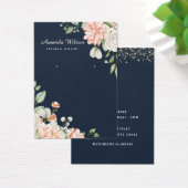 Moderne BLUSH FLORAL Earring Display Karte (Schreibtisch)