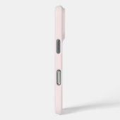Moderne Blush-Rose Personalisiert Monogramm Name - Case-Mate iPhone Hülle (Rückseite / Rechts)