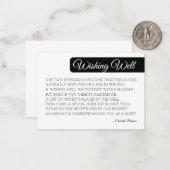 Moderne Blush-Well-Card-Vorlage - Minimal Mitteilungskarte (Vorderseite/Rückseite Beispiel)