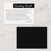 Moderne Blush-Well-Card-Vorlage - Minimal Mitteilungskarte (Vorne/Hinten)