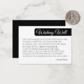 Moderne Blush-Well-Card-Vorlage - Minimal Mitteilungskarte (Vorderseite/Rückseite Beispiel)