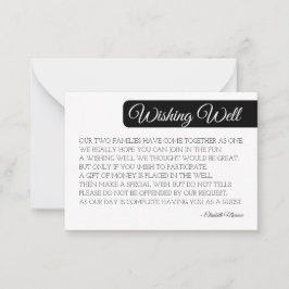 Moderne Blush-Well-Card-Vorlage - Minimal Mitteilungskarte