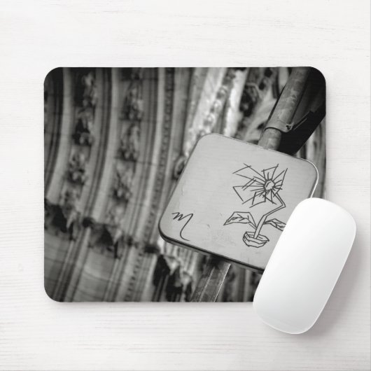 Moderne Blüte Mousepad (Mit Mouse)