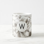 Moderne Blüten Kaffeetasse (Mittel)
