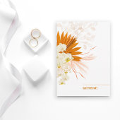 Moderne Bobo Pampas Gras Save The Date