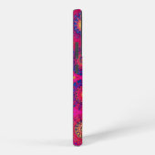 Moderne Bobo Red Lila Yellow Geometric Samsung Galaxy Hülle (Rechte Seite)