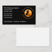 Moderne Bodendienste Neue Visitenkarten Visitenkarte (Vorne/Hinten)