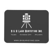 Moderne Bodenerhebung oder Unternehmensförderung Magnet (Horizontal)