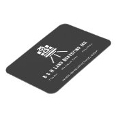 Moderne Bodenerhebung oder Unternehmensförderung Magnet (Linke Seite)