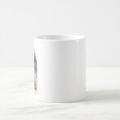 Moderne Bogenrahmen benutzerdefiniertes Abschlussf Kaffeetasse (Mittel)