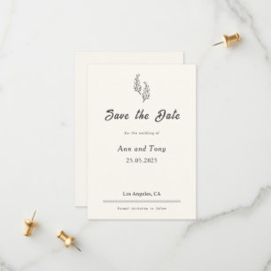 Moderne Bohemian Wüstenromanze   Save the Date