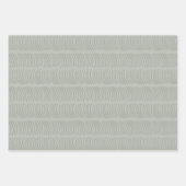 Moderne Bohemische Abstrakt neutrale Tonart Geschenkpapier Set (Vorderseite)