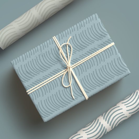 Moderne Bohemische Abstrakt neutrale Tonart Geschenkpapier Set