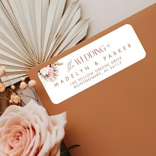 Moderne Bohemische Hochzeit mit floralen Wasserfar