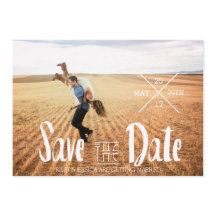 Moderne Bohemische Typografie | FOTO SAVE THE DATE