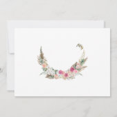 Moderne Bohemische Verlobung (Rückseite)