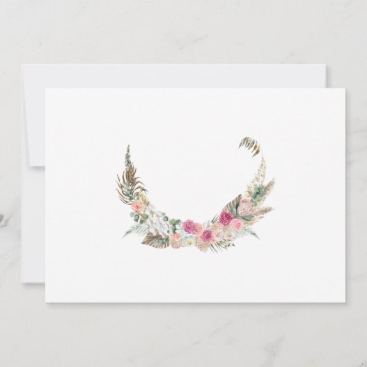 Moderne Bohemische Verlobung (Rückseite)