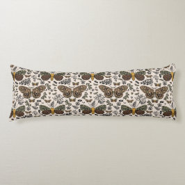 Moderne Bohemische Wildblumen Abstraktes Muster Seitenschläferkissen