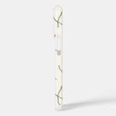 Moderne Boho-Abstrakte Linien Inneneinrichter Crem Case-Mate iPhone Hülle (Rückseite / Links)