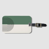 Moderne Boho-Abstraktion Gepäckanhänger (Vorderseite (Horizontal))