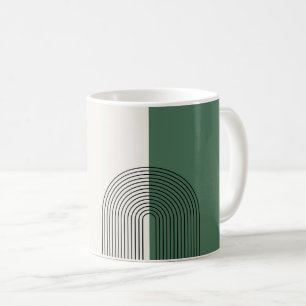Moderne Boho-Abstraktion Kaffeetasse