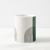 Moderne Boho-Abstraktion Kaffeetasse (Mittel)