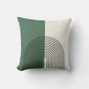 Moderne Boho-Abstraktion Kissen
