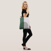 Moderne Boho-Abstraktion Tasche (Am Model)