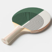 Moderne Boho-Abstraktion Tischtennis Schläger (Vorderseite)