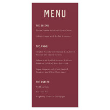 Moderne Boho Arch Red Beige Typografie Hochzeit