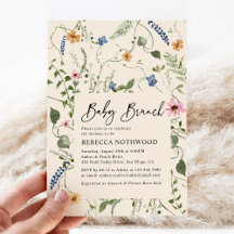 Moderne Boho Bläschen-Neutral-Babybrunch-Dusche