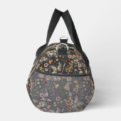 Moderne Boho-Blumen-Monogramm-Name Duffle Bag (Rechts)