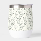 Moderne Boho-Blumenmuster Sage Cream (Links)