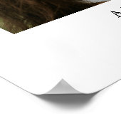 Moderne Boho-Bogen 6 Fotos Abschlussfeier Poster (Ecke)