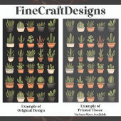 Moderne Boho Cactus Collection C9 Decoupage Seidenpapier