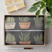 Moderne Boho Cactus Collection C9 Decoupage Seidenpapier (Geschenk)