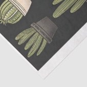 Moderne Boho Cactus Collection C9 Decoupage Seidenpapier (Ausschnitt)