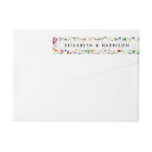 Moderne Boho Chic Floral Wedding (Rückseite)