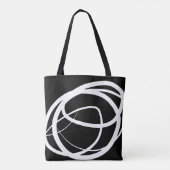 Moderne Boho Design Tasche (Rückseite)