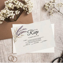 Moderne Boho Designer RSVP-Karten