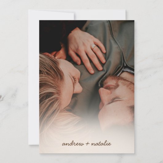 Moderne Boho erdgetönte Abstrakte Circles Wedding Einladung (Rückseite)