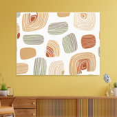 Moderne Boho-Erdtöne Abstrakte ID1273 Leinwanddruck (Insitu (Wohnzimmer))