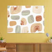 Moderne Boho-Erdtöne Abstrakte ID1273 Leinwanddruck (Insitu (Wohnzimmer))