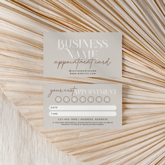 Moderne Boho Erinnerung Card Terminkarte