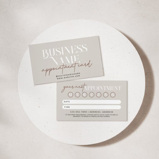 Moderne Boho Erinnerung Card Terminkarte