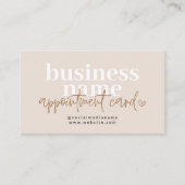 Moderne Boho Erinnerung Card Terminkarte (Vorderseite)