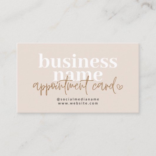 Moderne Boho Erinnerung Card Terminkarte (Vorderseite)