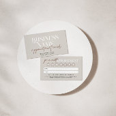 Moderne Boho Erinnerung Card Visitenkarte