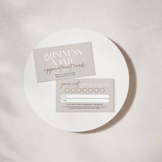 Moderne Boho Erinnerung Card Visitenkarte